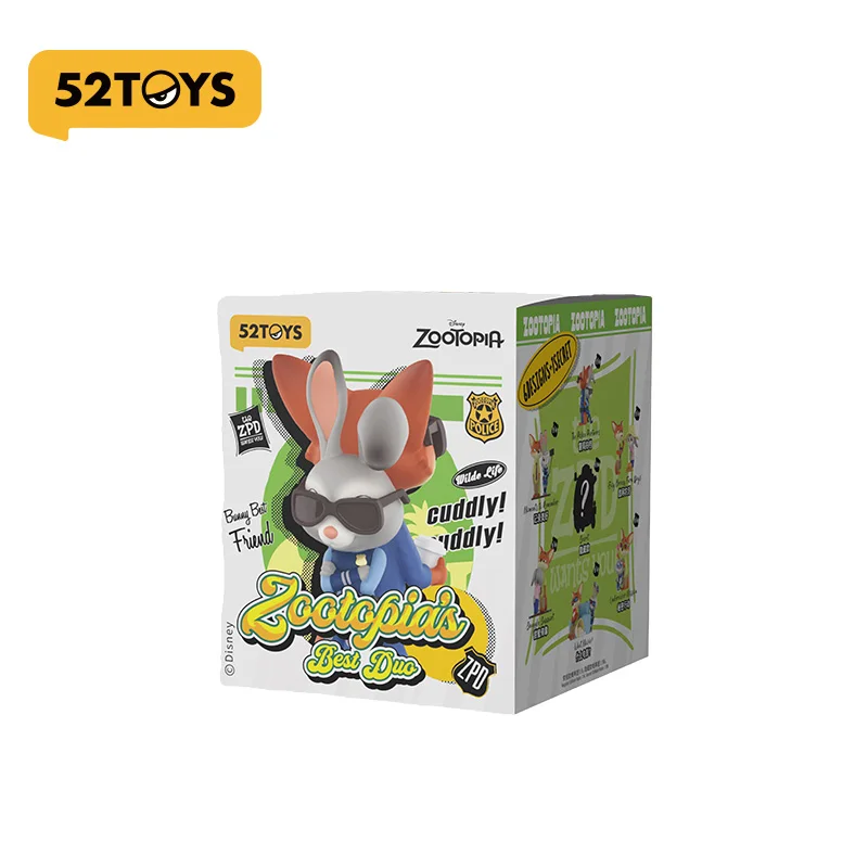 52Toys Disney Zootopia 2 Best Duo Blind Box Original PVC Anime