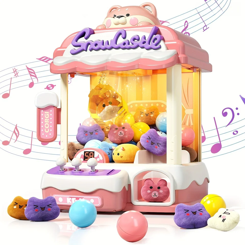 Mini Claw Machine Arcade Toy for Kids