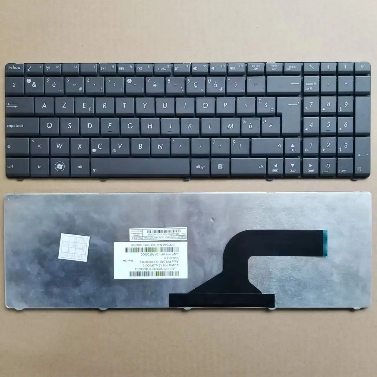 

New French Keyboard For Asus A53 A53E N53 N73 Series FR Laptop Keyboard Black