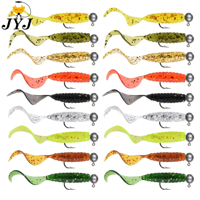 Pack of 1 Soft Lure Bait Fishing Tackle Perch Jig