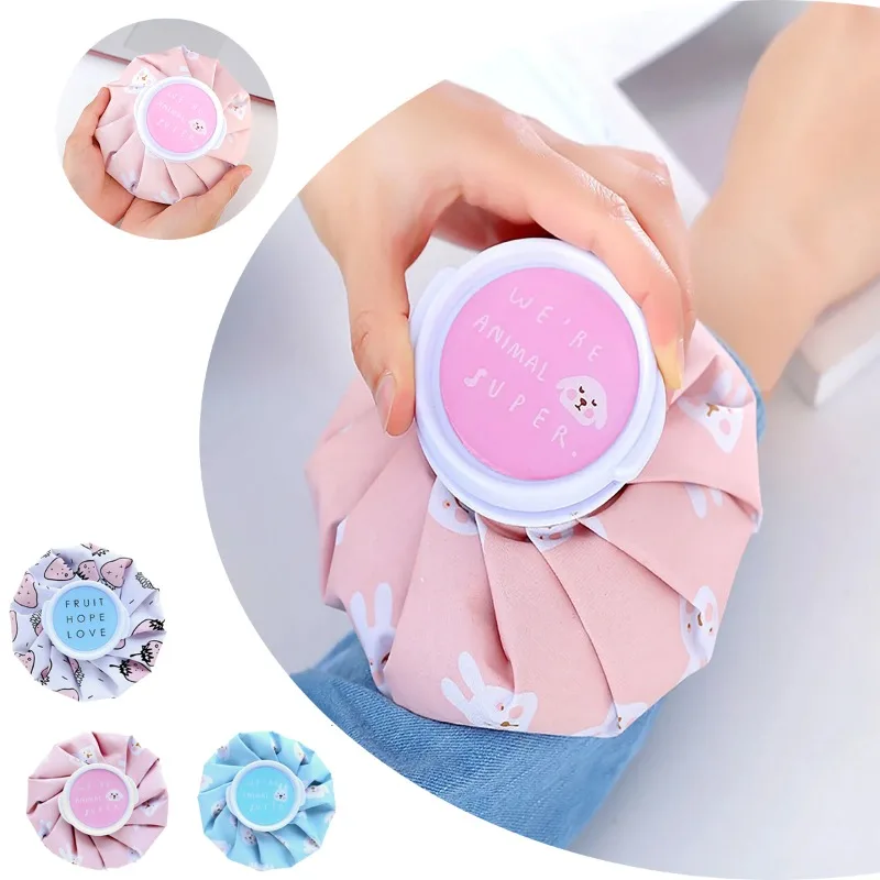 1PC Cold Compression Ice Pack Cartoon Hot and Cold Multifunctional Therapy Pack Cooling Ice PVC Compress