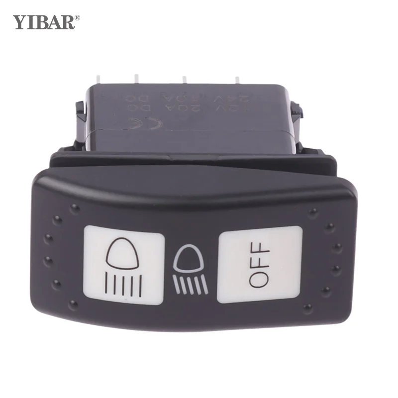 Headlight Switch Blue Light For Can Am Defender HD10 Max HD10 Maverick X3 Turbo Sport Trail ABS Plastic 20 AMP Switch atv headlight car modification accessories atv accessories