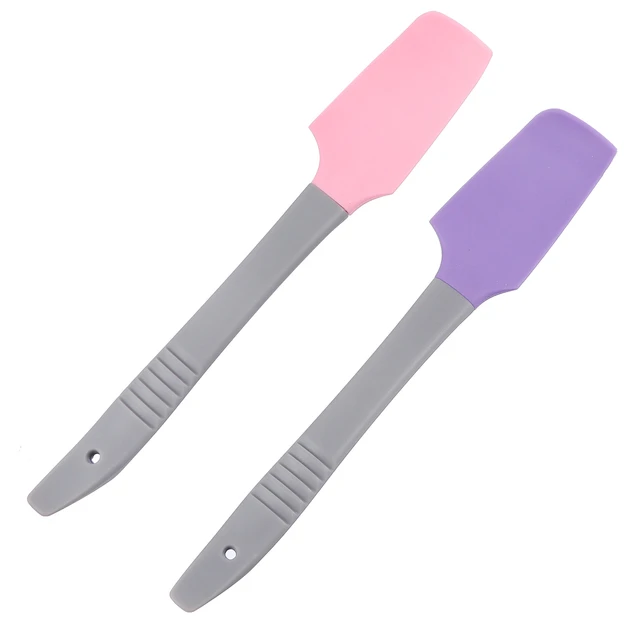 2pcs Silicone Cosmetic Waxing Spatulas Non-Stick Hair Removal Sticks Body  Wax Applicator Scraper Hard Wax Sticks Espatulas - AliExpress