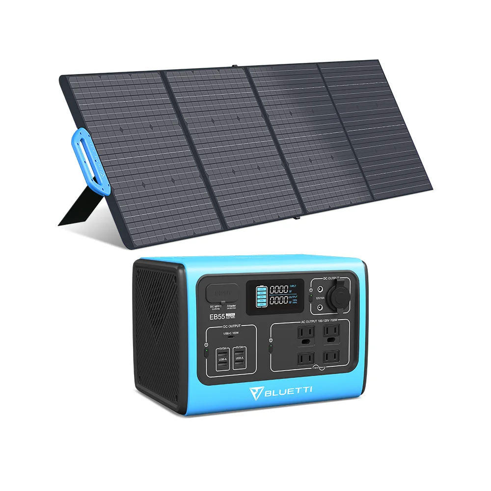 

All In One 300W 500W 2000W 1500 1000 Watt Outdoor Home Litium Portable Solar Generator With Solar Panels