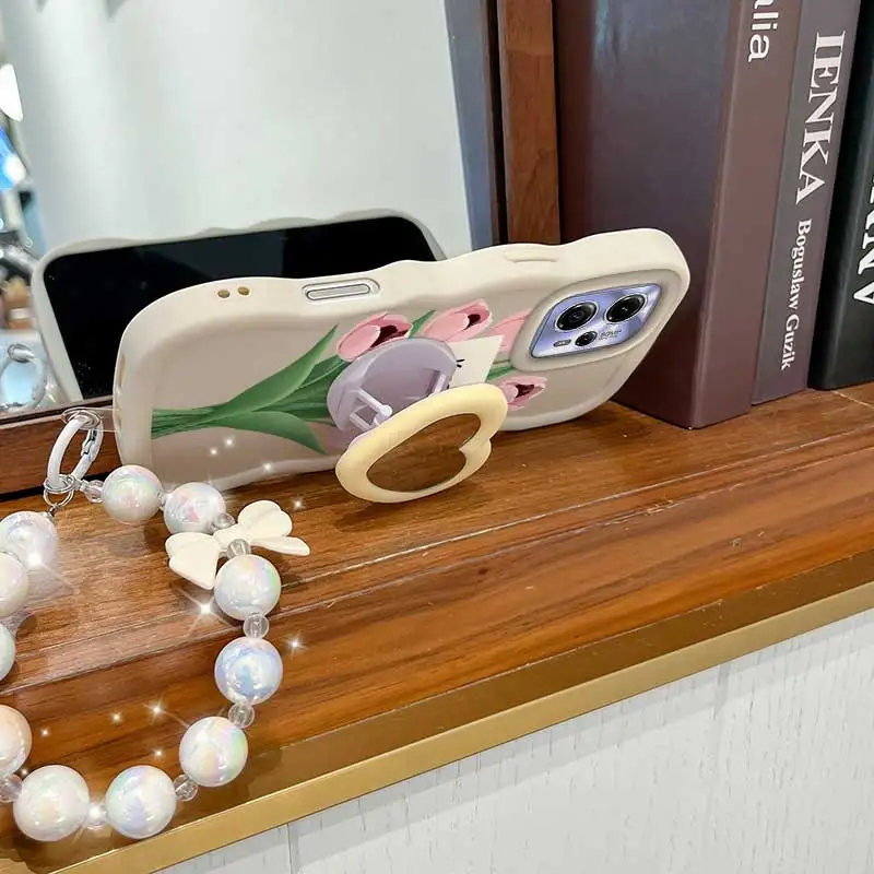 Stay Happy Phone Case Set with Lanyard and Stand