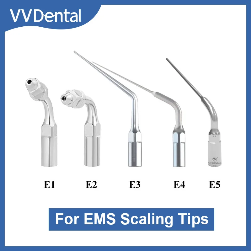 

Dental Ultrasonic Scaler Tips Tooth Cleaning Machine Cutter Head Fit EMS /Woodpecker UDS Scaler Handpiece Dentistry Material