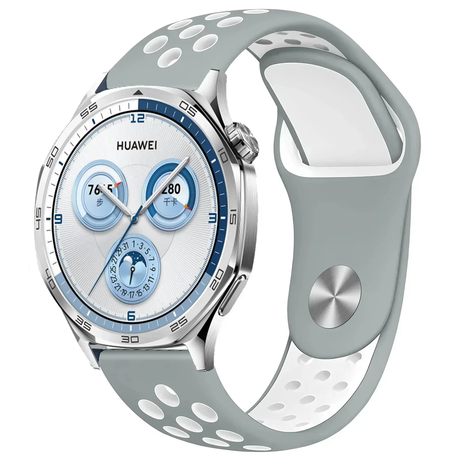 Premium Silicone Watch Strap - Adjustable Rubber Wristband