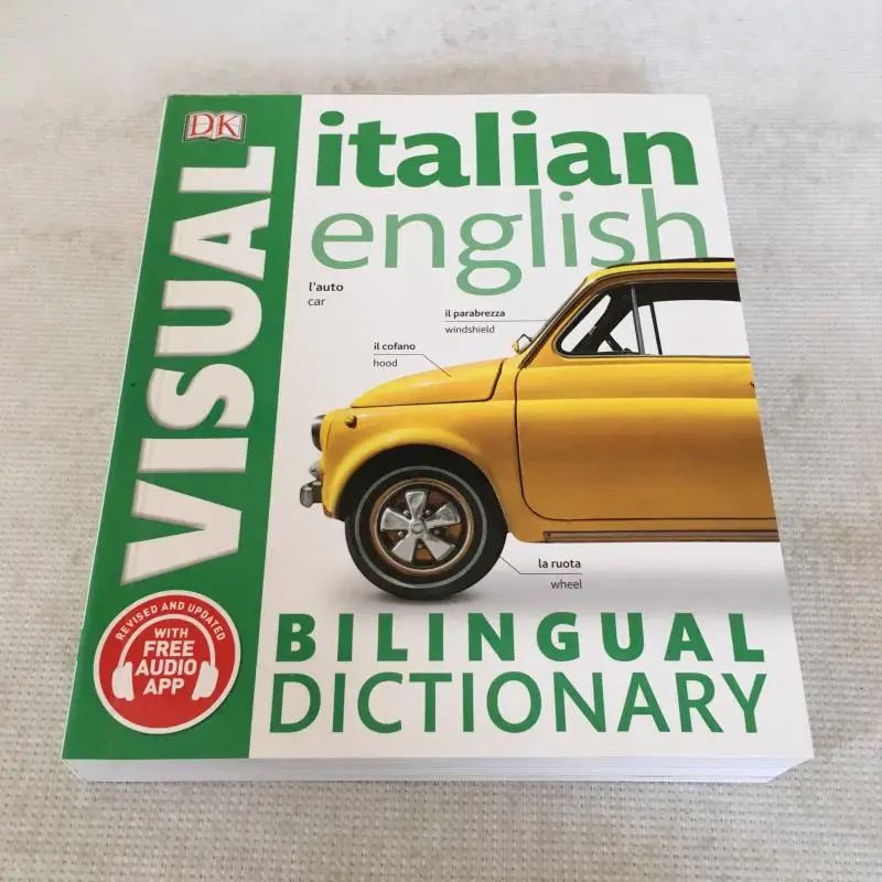 

DK Italian English Bilingual Visual Dictionary Bilingual Contrastive Graphical Dictionary Book