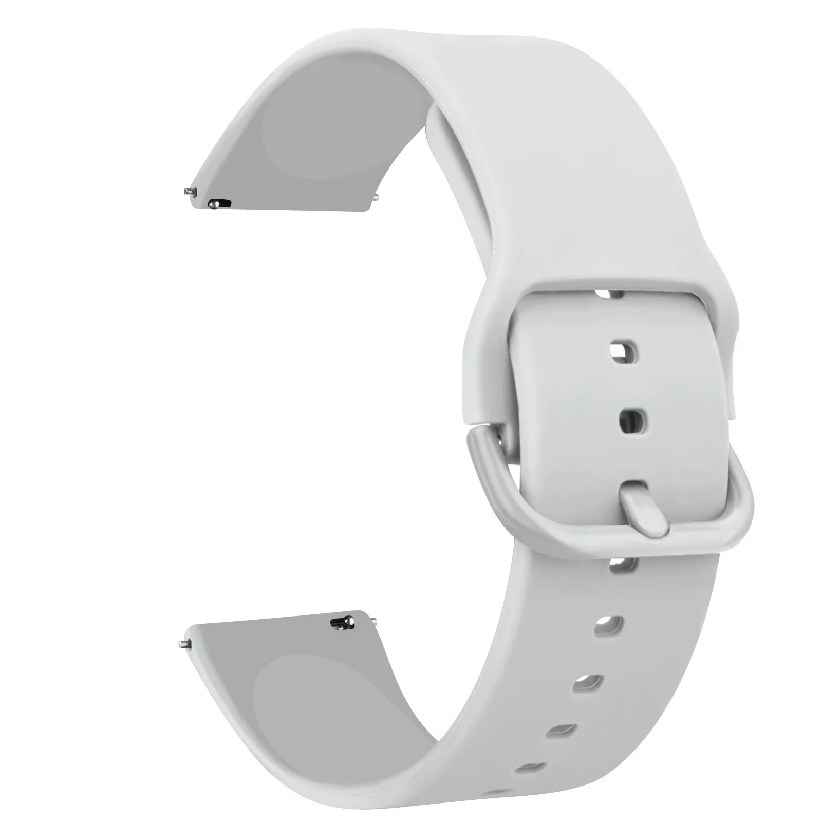 Silicone Sports Bracelet, 20mm/22mm, Universal Fit