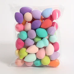 Vibrant Mini Beauty Sponge Collection - Assorted Shapes and Colors (50pcs - xfp - mix)