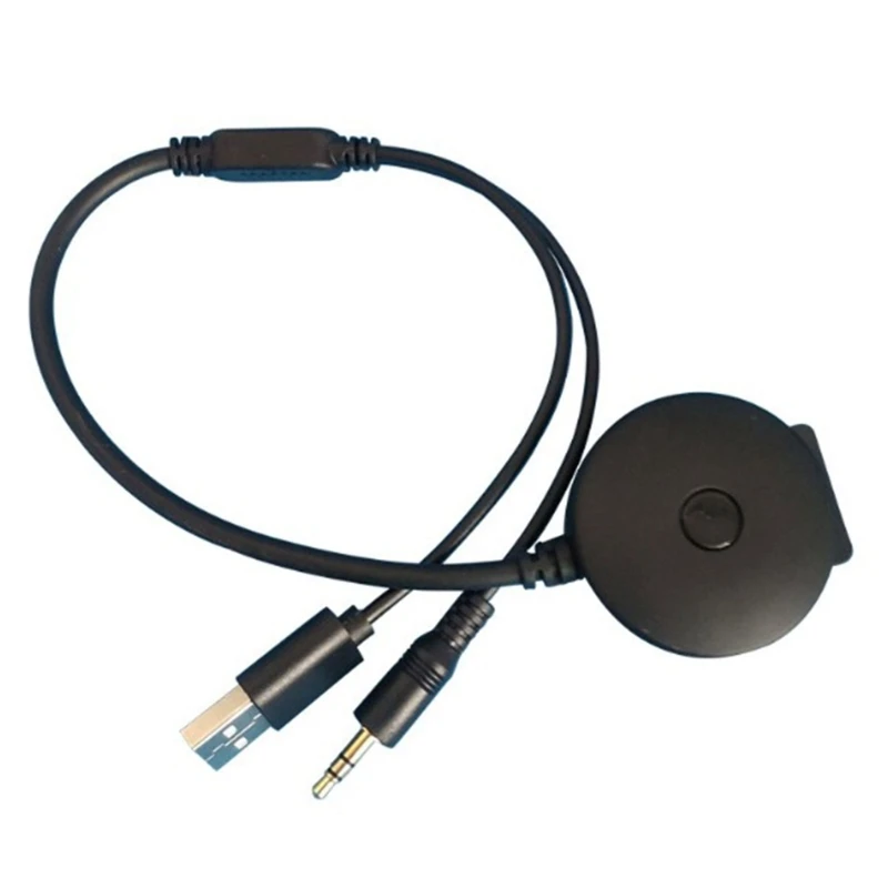 

Автомобильный Bluetooth-совместимый приемник 3,5 мм AUX-адаптер для радио CD-MP3