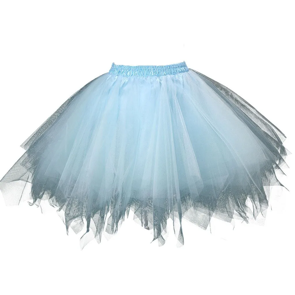 High Quality Pleated Pleated Skirts For Women Gauze Short Skirt Adult Tutu Dancing Skirt Pleated Skirts For Women Plus Size 2