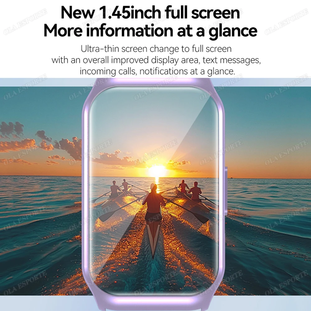 2025 New Smart Bracelet Men Women Waterproof Fitness Activity Tracker Heart Rate Sleep Monitor Sports Smart Band for Android iOS