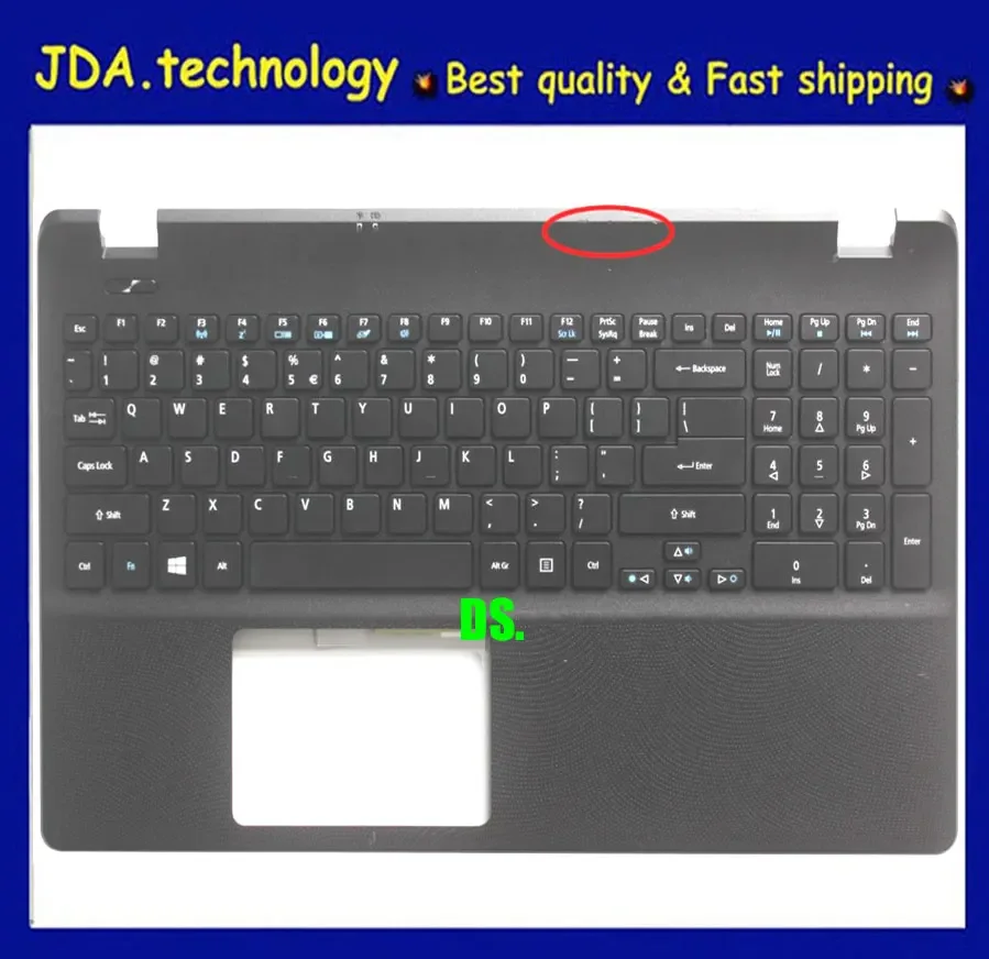 Meiarrow New/Orig Black C Cover Per Acer Aspire E 15 Es1-512 Es1-531 Extensa 2530 Custodia Superiore Palmrest E Tastiera