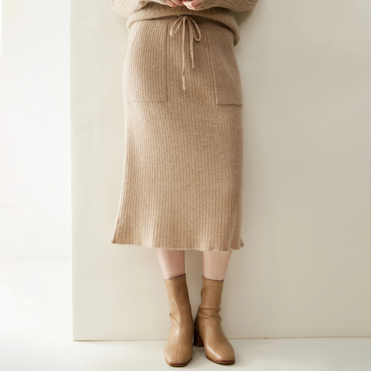Cashmere Skirt Craftsmanship