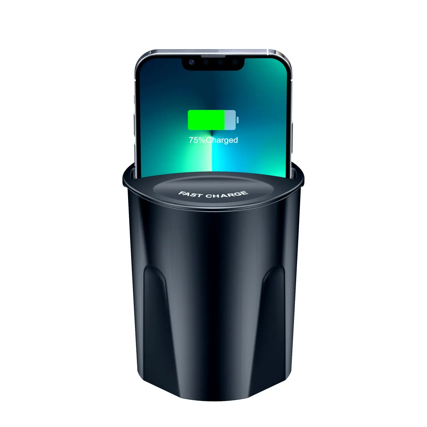 40W Wireless Charger Car Cup 3 in 1 Rechargeable iPhone 14 13 12 X Pro Max