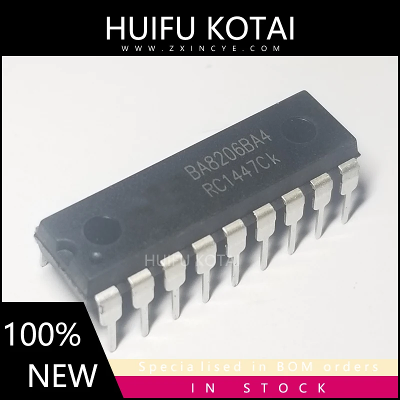 

5pcs/lot BA8206BA4L BA8206BA4K BA8206BA4 DIP-18 New Spot Inventory
