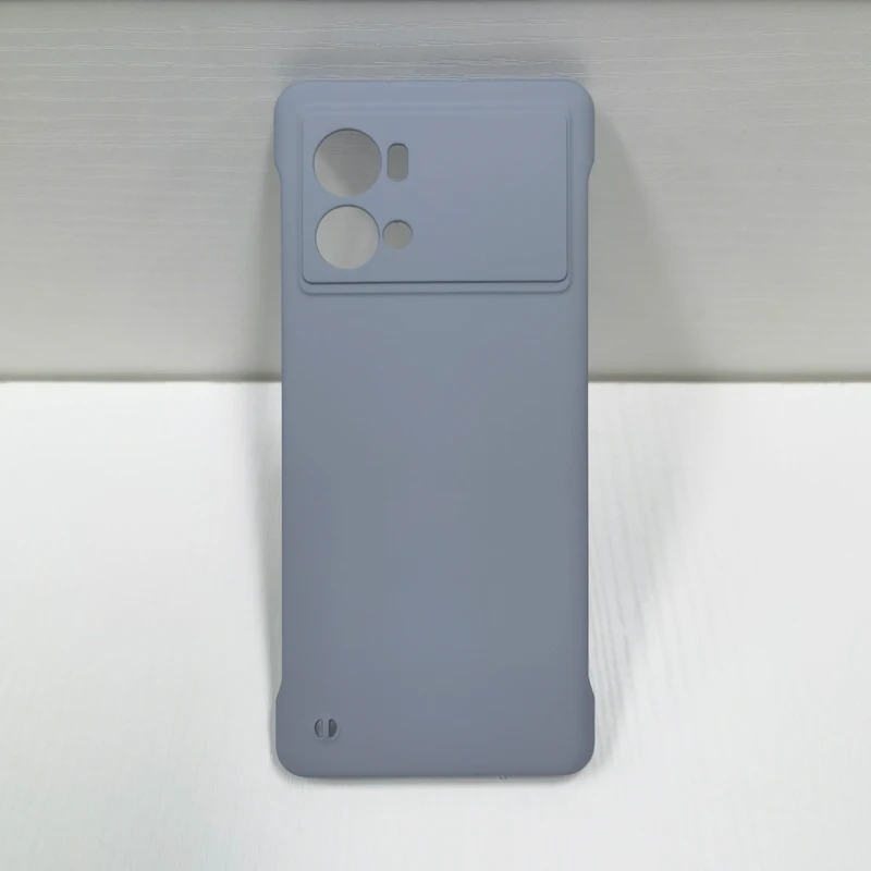 Rahmenlose, matte Hülle in Bonbonfarben für vivo iQOO 9 8 7 5 Pro Neo6 Neo5 Neo 6 5 SE Neo3 Z5 Z3 Slim Hard PC Stoßfest Bumpe_voghion.com