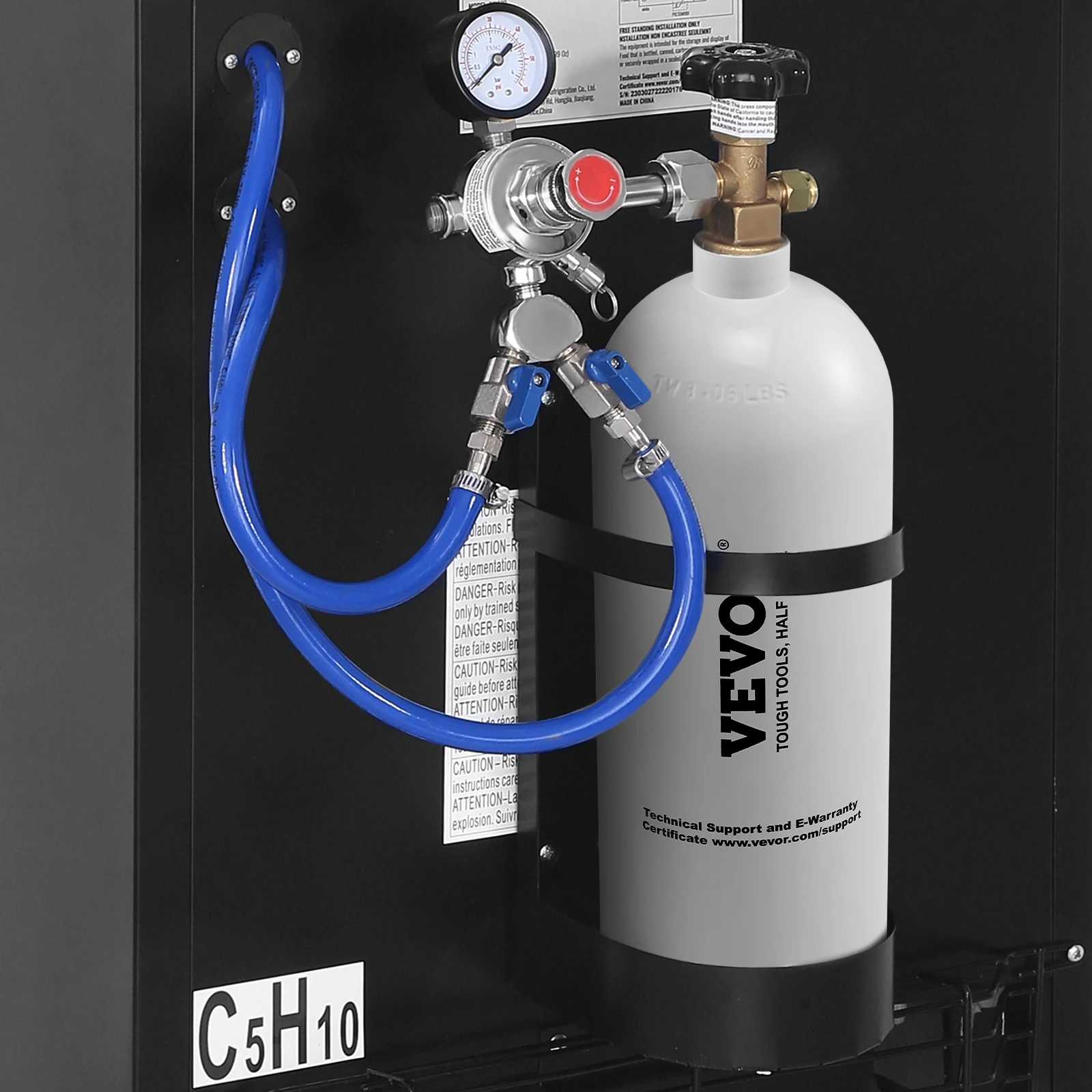 Aluminum CO2 Regulator System for Draft Beer Homebrew