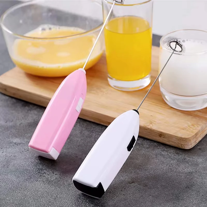 Electric Egg Beater Milk Frother For Coffee Household Kitchen Mini Stainless Steel Coffee Milk Tea Blender milk frother egg beater electric milk frother