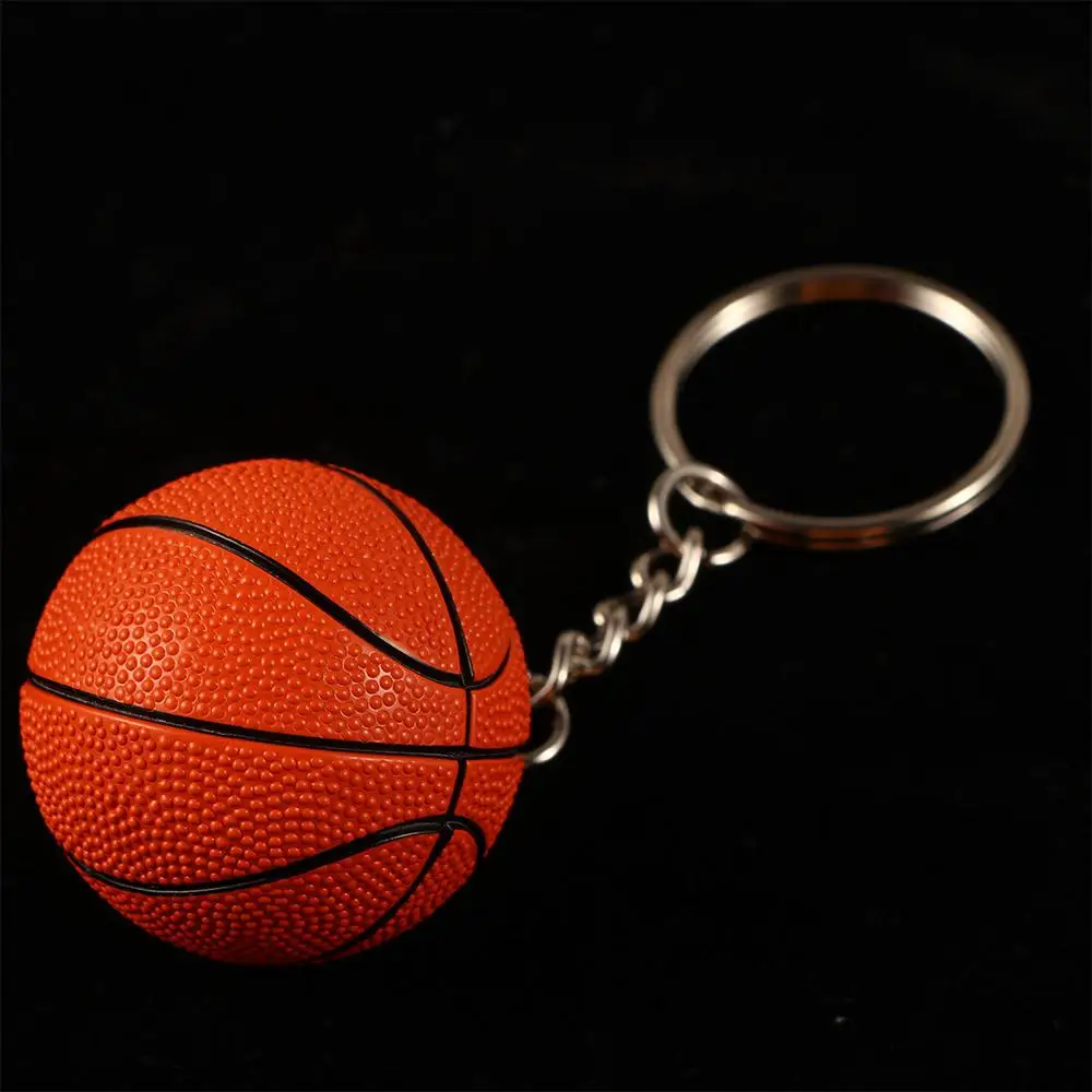 Car Accessories Football Car Pendant Fun Keychains Baseball Bag Pendant Key Ring Key Holder Ball KeyChain