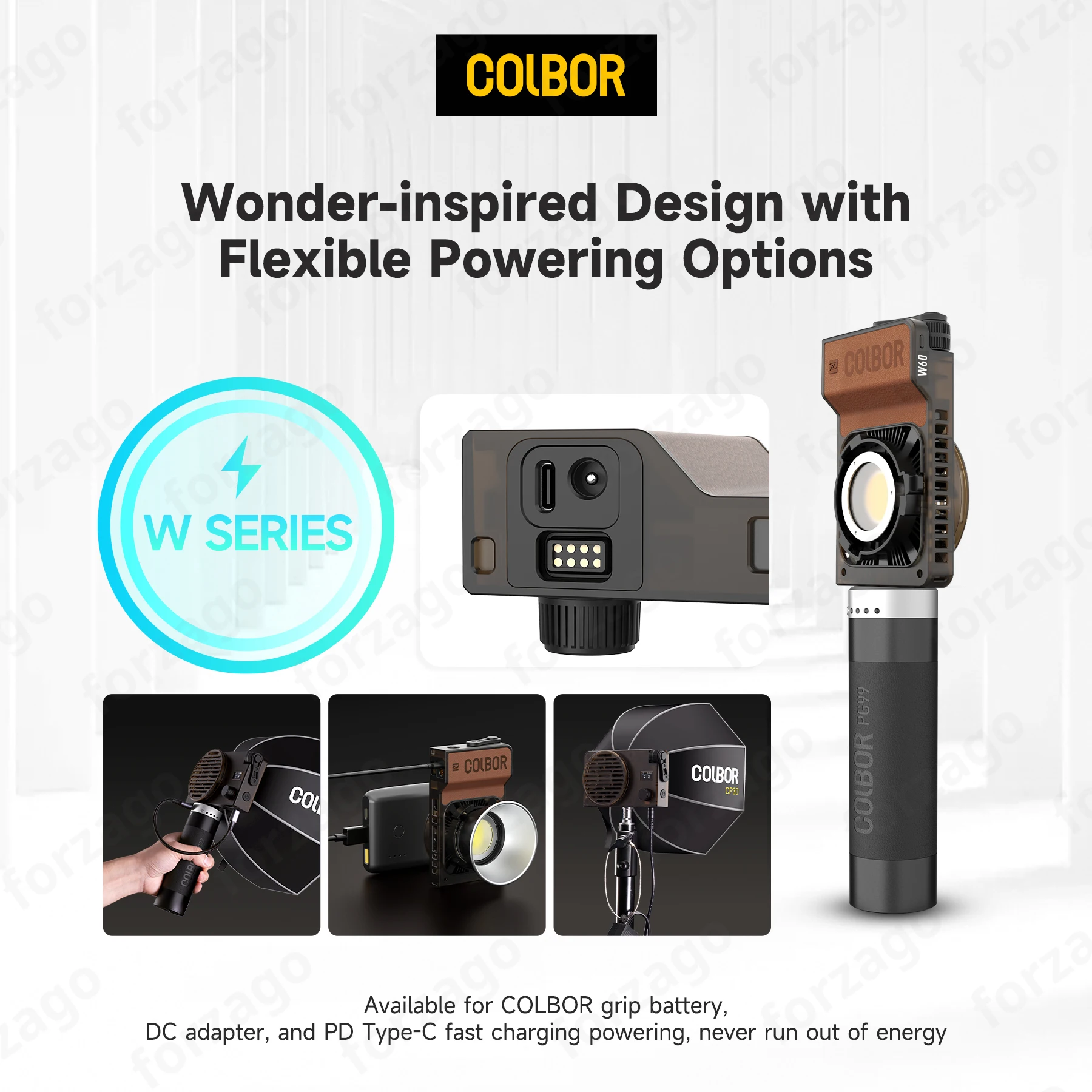 SYNCO Colbor W60 W100 COB LED 조명, 야외 사진 비디오 촬영, 휴대용 포켓 라이트 VS zhiyun x100