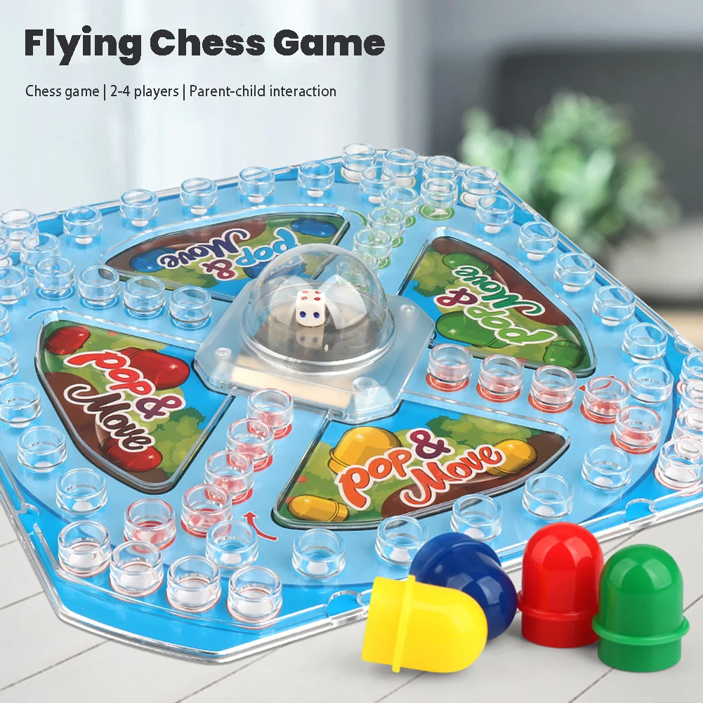 

Children Flying Chesses Multiplayer Board Game For Interactive