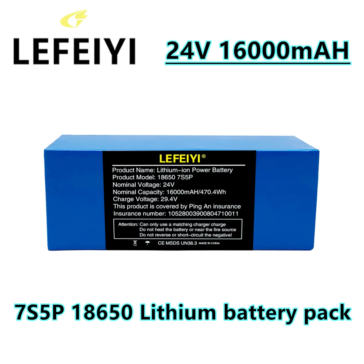 LEFEIYI 7S5P 24 в 16 Ач Аккумулятор 500 Вт 29 4 16000 мАч 18650 литий-ионная батарея для