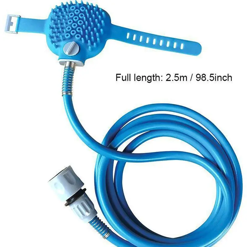 Bath Showerhead Pet Shower Nozzle Silicone Massage Tool Suitable For Indoor And Outdoor Use Cat And Dog Shower Nozzle Massage