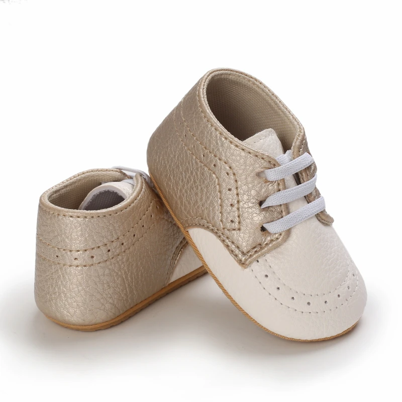 Baby Walking Shoes Golden Baby First Walkers Shoes Gold Princess Shoes Comfortable Soft Soled Non Slip Walking Shoes Pre-Walkers