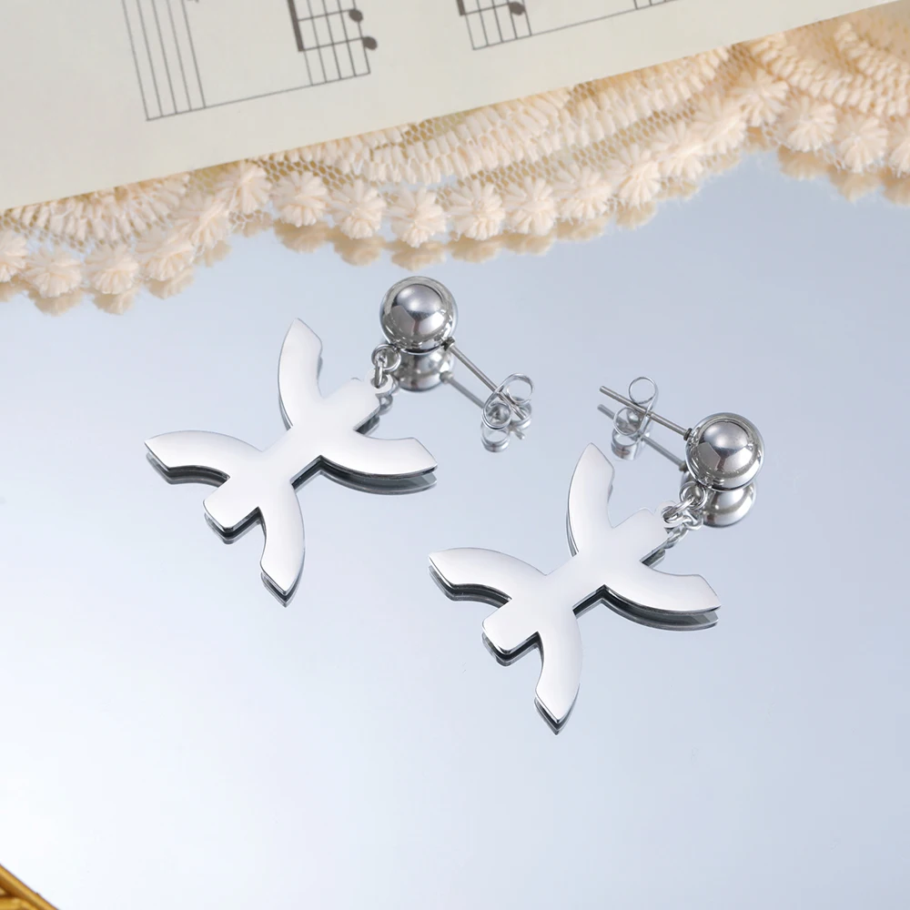 Dawapara Afrika Berber Symbol Ohrringe Amazigh Buchstaben Stämme Ägypten Religiöser Schmuck Edelstahl Jubiläumsgeschenk – Detail 8