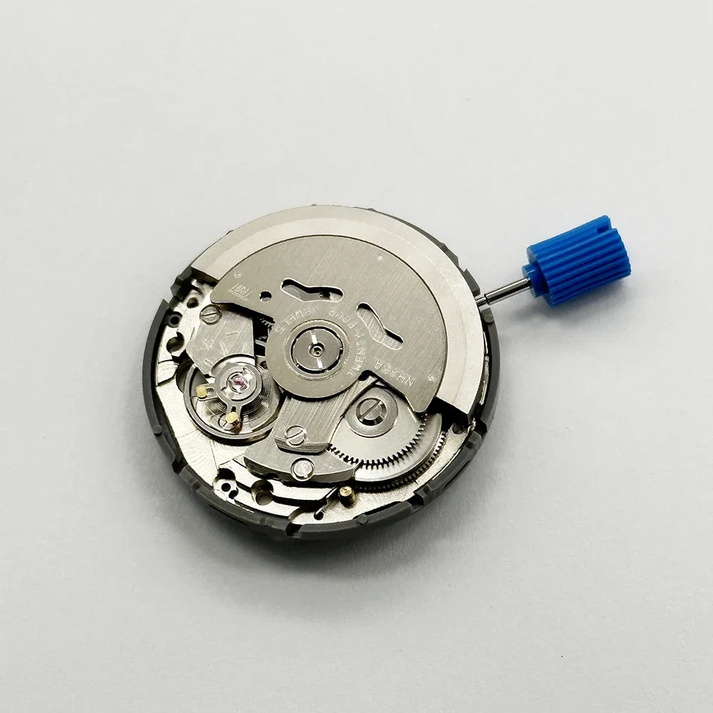 NH35 Premium Mechanical Movement NH35A White At 3/3.8/6 Date wheel 24 Jewels Automatic Self-winding High Accuracy Movt Replace