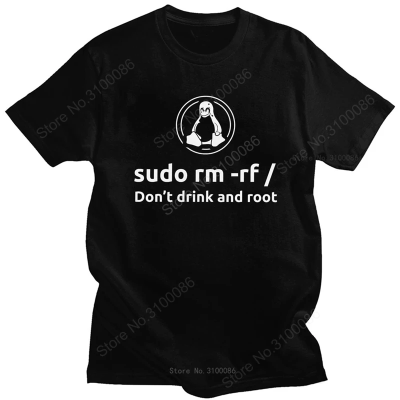 

Programmer Programming Coding Coder Men T Shirt Linux Root Sudo Fun Tee Shirt Short Sleeve T-Shirt Cotton Tee Gift Clothes