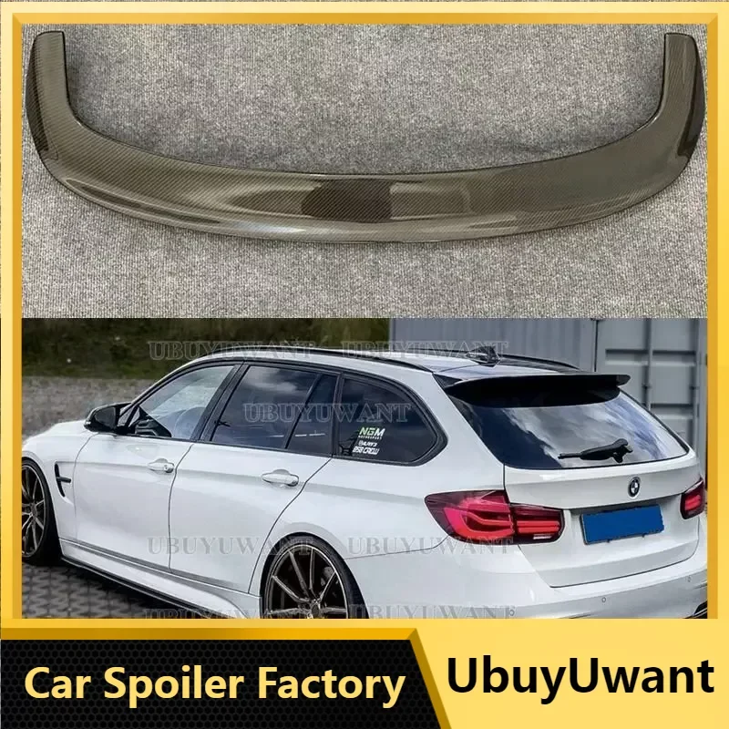 

For BMW F31 2013-2018 BMW 3 Series Wagon 320i Touring Wholesale Carbon Fiber Rear Trunk Lid Car Spoiler Ducktail Lip Wings