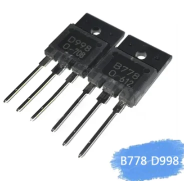 

Original imported KTD998 KTB778 TO-3P 10PCS -1lot