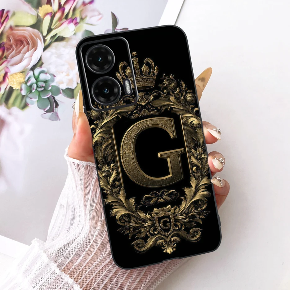 Cute Letters Soft TPU Phone Case