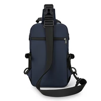 Mode hommes taille Packs sac de poitrine de haute qualité Oxford sacs à bandoulière pour hommes mode décontracté hommes sac à main mâle poitrine Pack 2