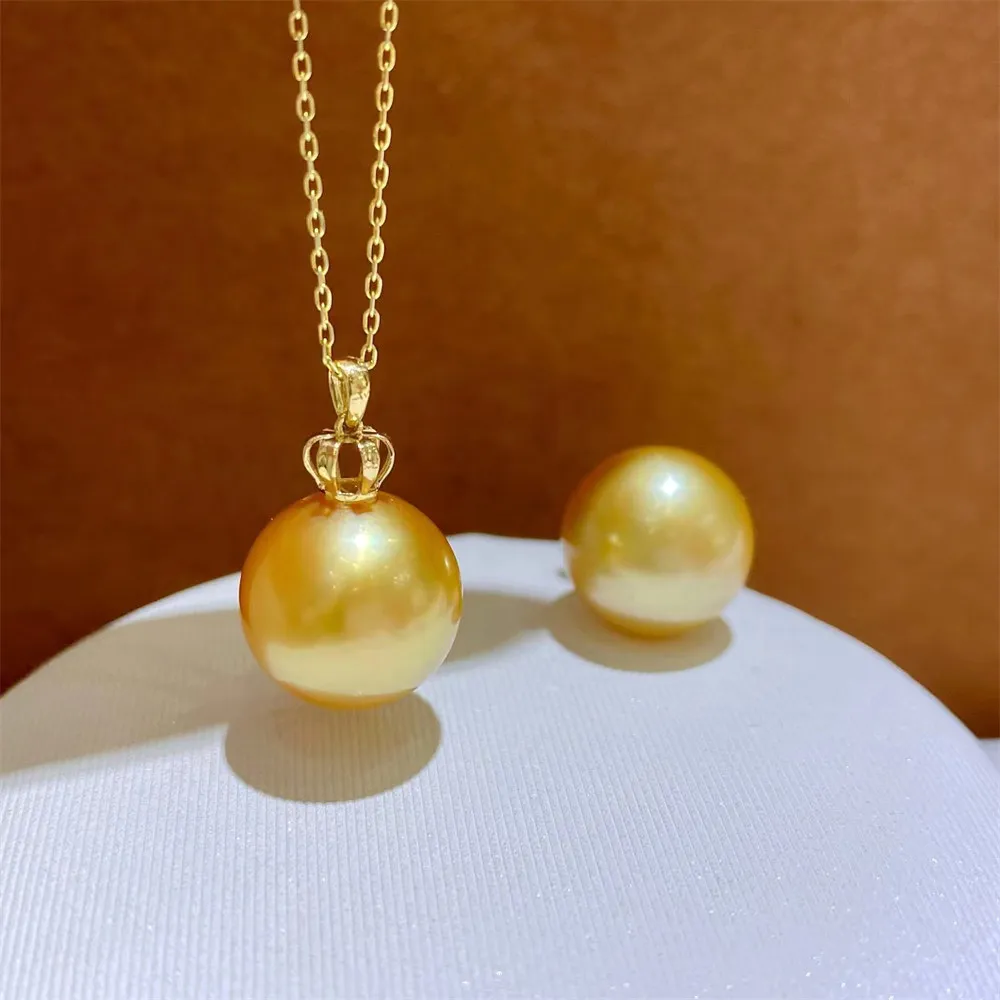 

DIY Pearl Mini S925 Sterling Silver Pendant with Empty Holder Gold Silver Necklace Pendant with 8-15mm Round Bar
