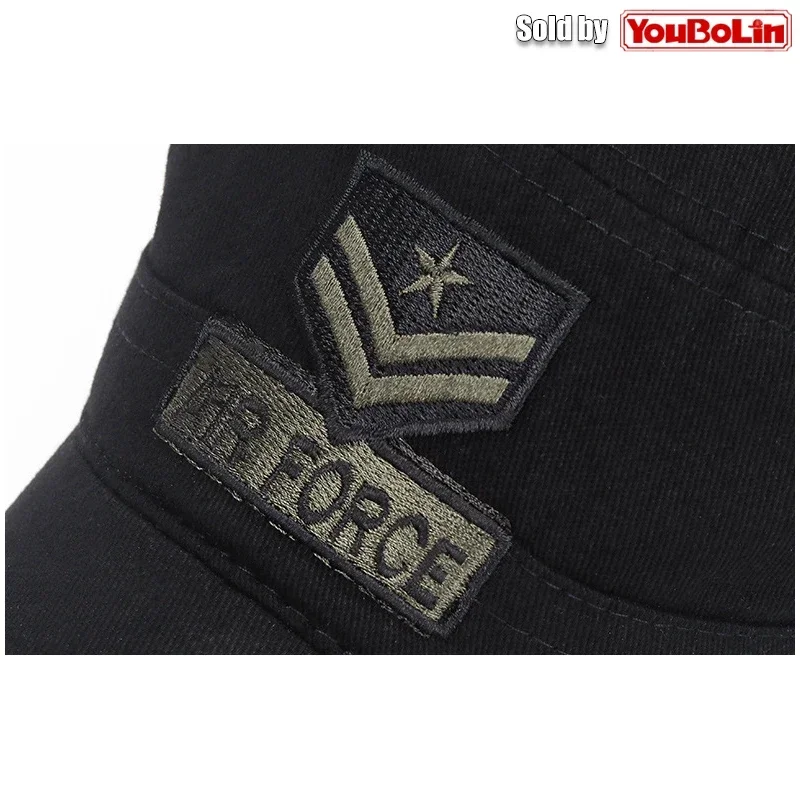 Cappello piatto camouflage in cotone protezione solare trekking_voghion.com