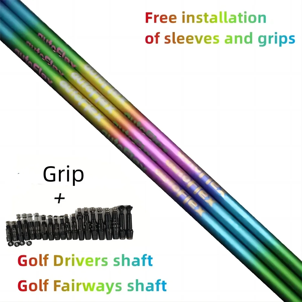 

Golf shaft Rainbow Autoflex Golf driver shaft SF405/SF505/SF505X/SF505XX Graphite Shaft wood shaft Free assembly sleeve and grip