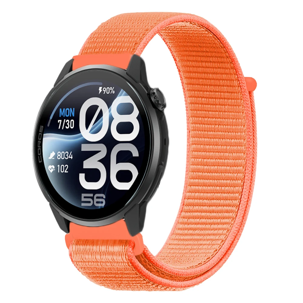 Nylon Wristband Loop Bracelet, 22mm Watch Strap