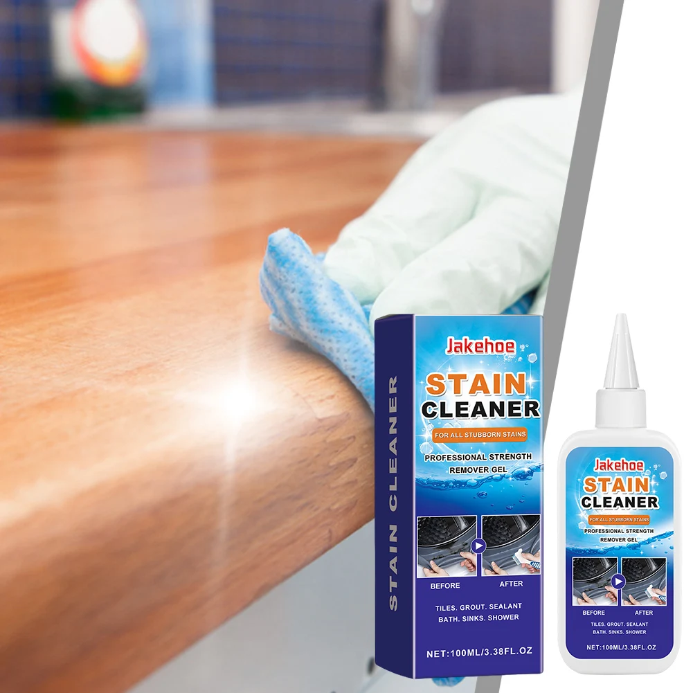Mold Remover with Brush Quick Acting Stain Remover Gel for Bathroom Washing Machine Refrigerator Strip Kitchen Cleaner Gel stain remover pen bathroom cleaner mold remover gel