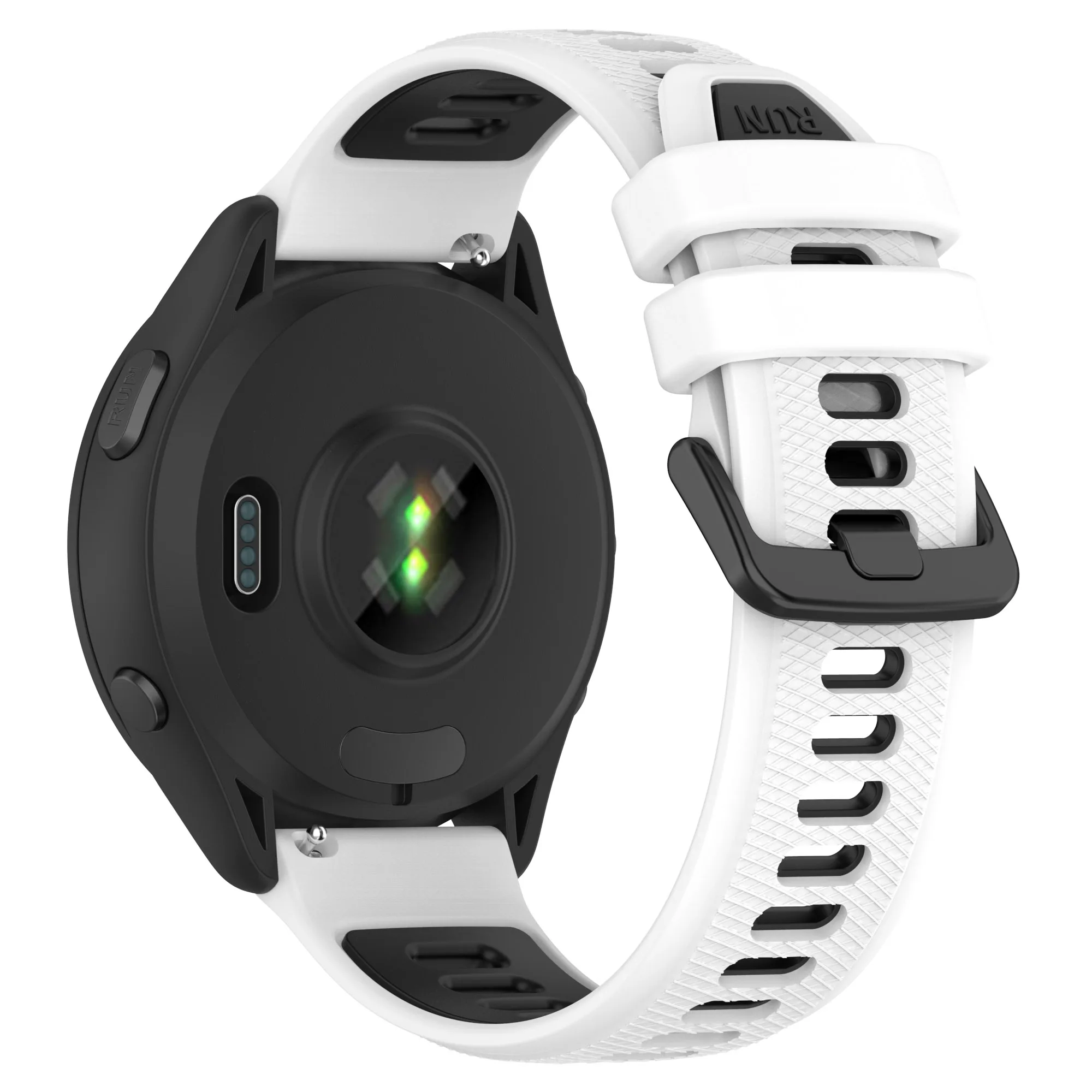 Sport Silicone Watch Strap - 22mm Adjustable Bracelet