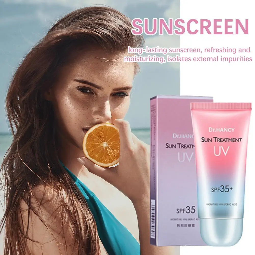 

Женский солнцезащитный крем SPF35, Защита лица, Солнцезащитный гель, изоляционный лосьон, крем, отбеливающие кремы, увлажняющий отбеливающий крем для лица