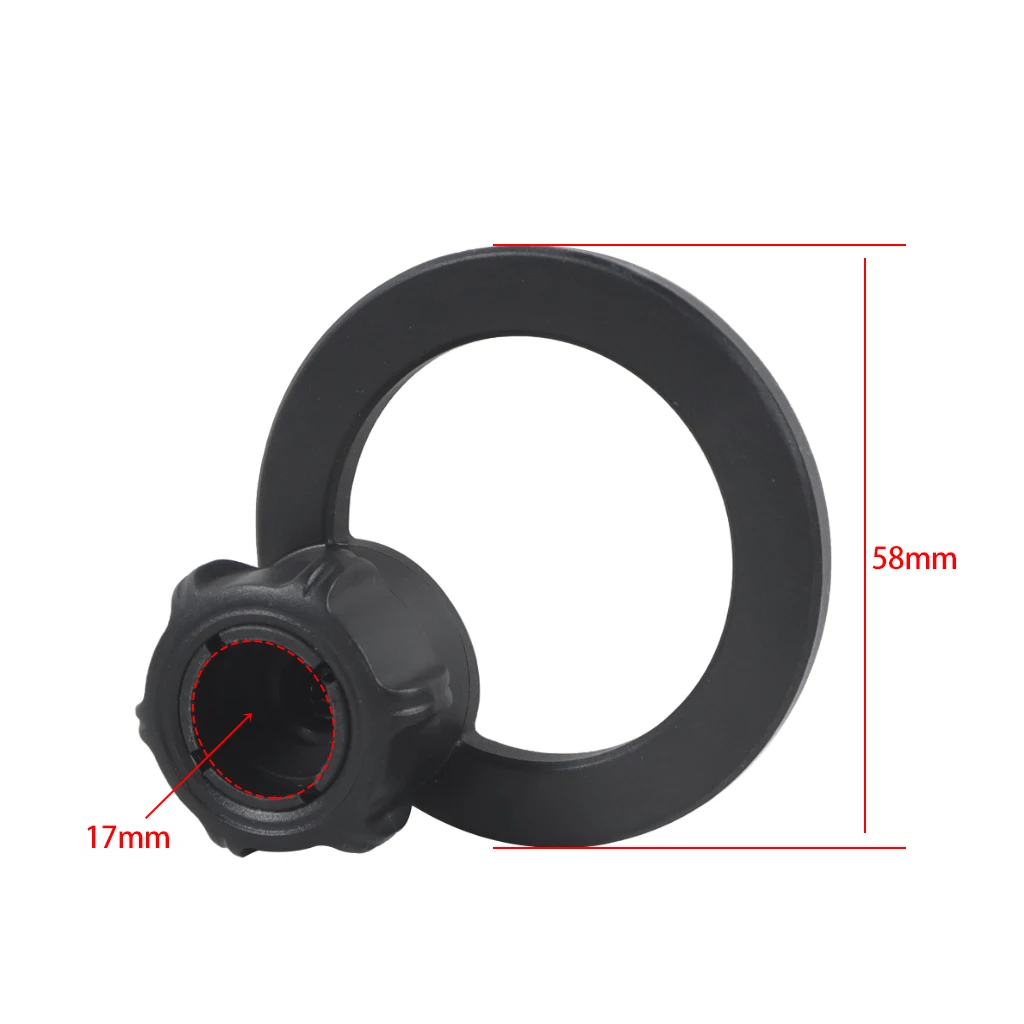 17mm Ball Head Hole Holder Magsafe Magnetic Suction Holder 360 degree Adjustable Mobile Phone for iphone Car