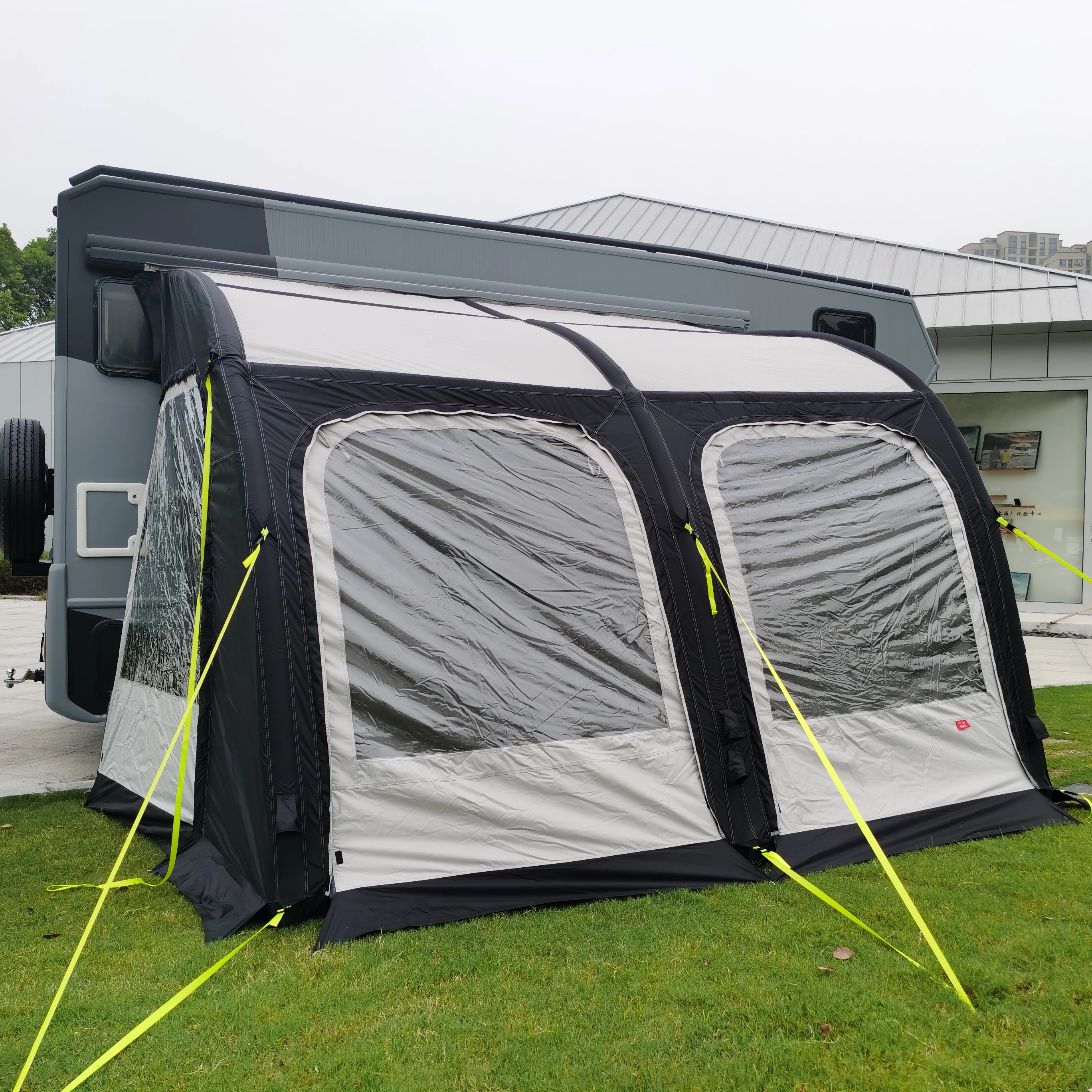 

Outdoor Caravan Car Side Awning Camping Tent Inflatable Driveaway Awning Campervan Rv Awning