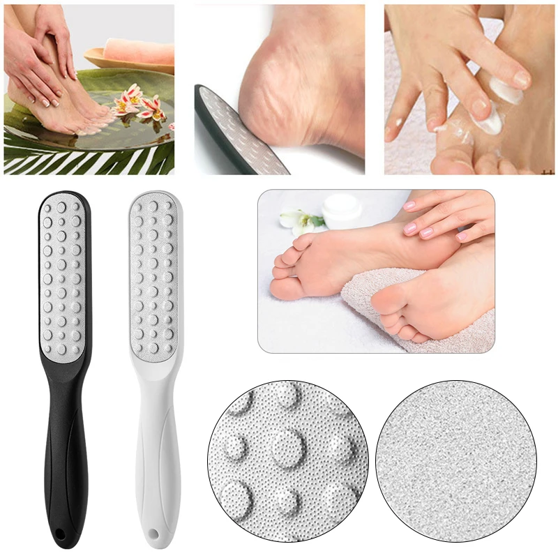 1Pcs Foot Rasp Foot File And Callus Remover Double Side Scrubs Foot Scrubber Foot Care Pedicure Metal Surface Tools