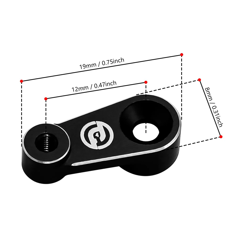 7KG Waterproof RC Digital Micro Servo with Servo Horn Metal Gear Servo Digital Servo for 1/10 RC Crawler Car SCX10 III TRX4 TRX6
