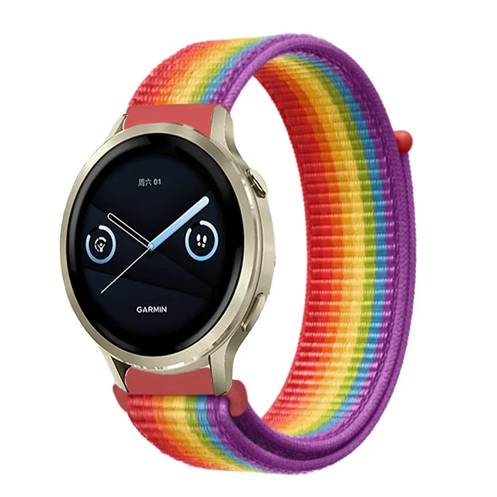Breathable Nylon Loop Strap, 18mm - Stylish Women's Watch Band