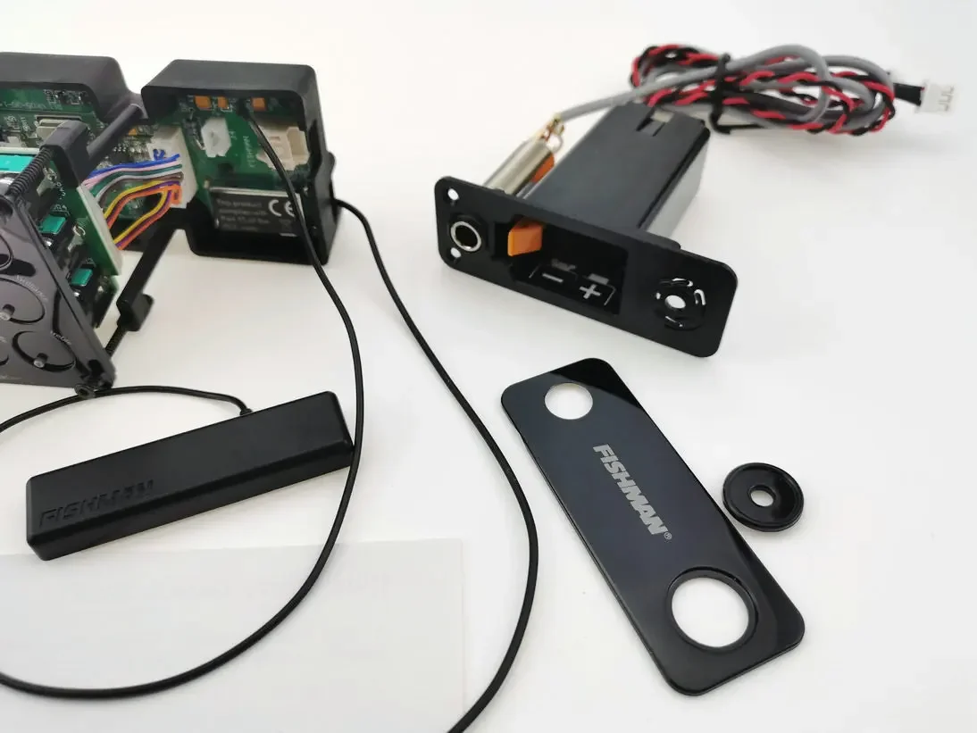 Fishman Dual-mode Board Pickup Piezoelectric Tuning Folk Guitar Eq